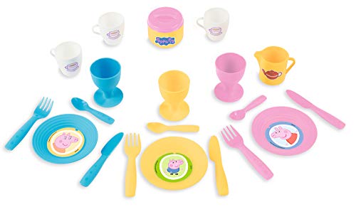 Smoby - Peppa Pig Cesta Picnic, 20 accesorios (Smoby 310589)