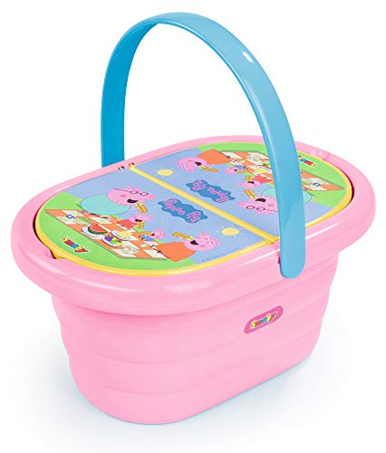 Smoby - Peppa Pig Cesta Picnic, 20 accesorios (Smoby 310589)