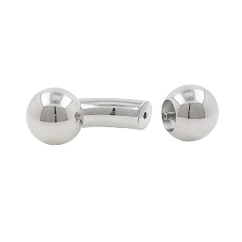 SMXGF 3 mm a 12 mm de Espesor de Acero Inoxidable joyería Piercing del Cuerpo del Barbell Piercing Cuerpo Curvado Barbell Piercing Barbell de la Ropa Interior for Las Mujeres