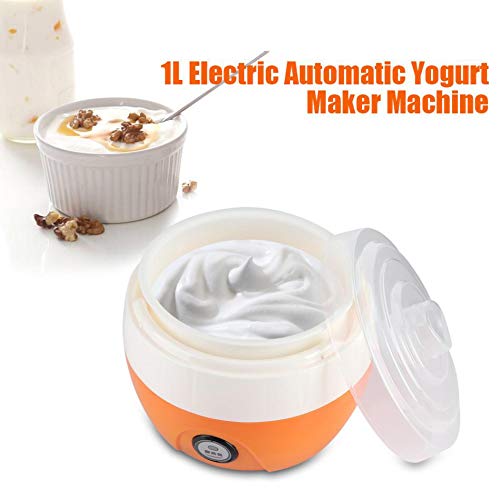 SODIAL Eléctrico Automático Máquina Fabricante de Yogur Yogur DIY Herramienta Contenedor de Plástico Aparato de Cocina UE Enchufe