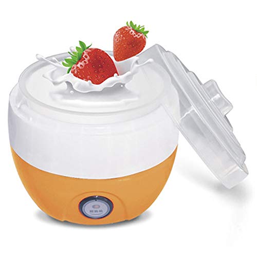 SODIAL Eléctrico Automático Máquina Fabricante de Yogur Yogur DIY Herramienta Contenedor de Plástico Aparato de Cocina UE Enchufe