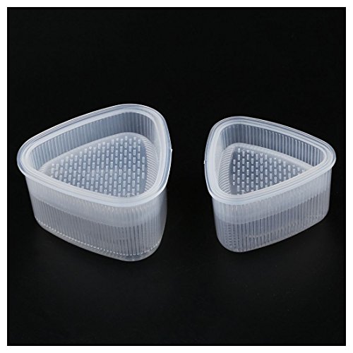 SODIAL(R) - Moldes triangulares ideales para Sushi Onigiri, 2 unidades