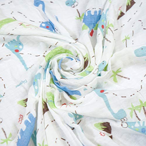 Softan Mantas Swaddle Bebé de Envoltura,Muselina Bambú 120x120cm,mantas para bebes