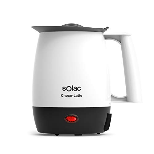 Solac MH9100 Choco-Latte Calienta Leche, 250 W, Plástico, Blanco