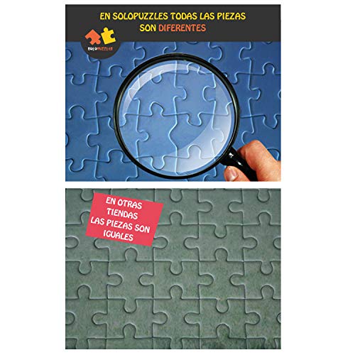 Solopuzzles Puzzle Personalizado de 3000 Piezas (96x68cm) Todas Las Piezas Son Diferentes. ÚNICO