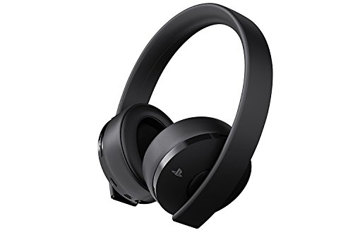 Sony Gold Wireless - Auriculares para juegos PS4, color negro