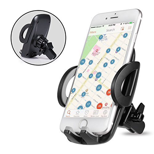 Soporte Móvil para Coche Universal Soporte Movil Coche [Rotación de 360 grados]