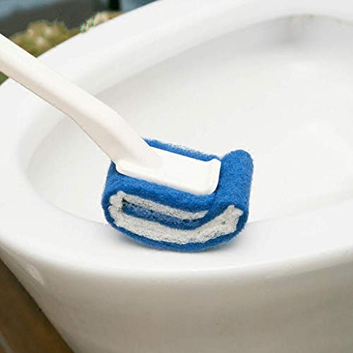 Soportes para Cepillos de Inodoro Juego de Escobillas para Inodoro Baño Escobilla para Inodoro Cepillo para Inodoro Inodoro Plástico Suave con Detergente Abrasivo Especial Juego de Inodoro Brushpink