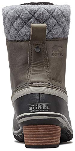 Sorel Slimpack Lace II, Botas para Nieve para Mujer, Cantera Negra, 39.5 EU