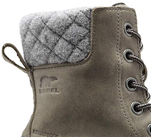 Sorel Slimpack Lace II, Botas para Nieve para Mujer, Cantera Negra, 39.5 EU