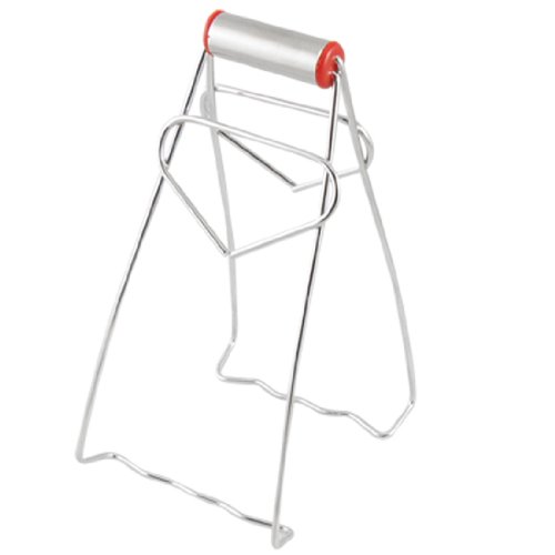 Sourcingmap a11121700ux0180 - Pinza de Acero Inoxidable Plegable para Chef de Cocina, Aluminio, Color Plateado