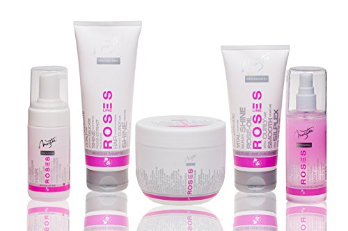 Spa Master Profesional - Acondicionador hidratante para pelo con extracto de Rosa de Bulgaria