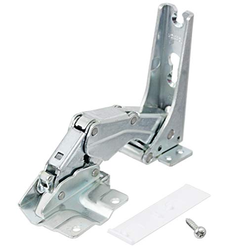 Spares2go - Bisagras de puerta integradas para frigorífico y congelador tipo Hettich (bisagras izquierda y derecha con códigos: 3306 3702 3307 3703 5.0 41.5)