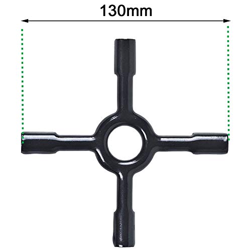 Spares2go Universal gas sartén cerámica para soporte Moka salvamanteles de (pequeño, 130 mm, lote de 2)