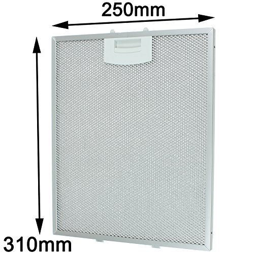 SPARES2GO Vent Extractor Filtro de malla metálica para ventilación de campana Balay (250 x 310 mm)