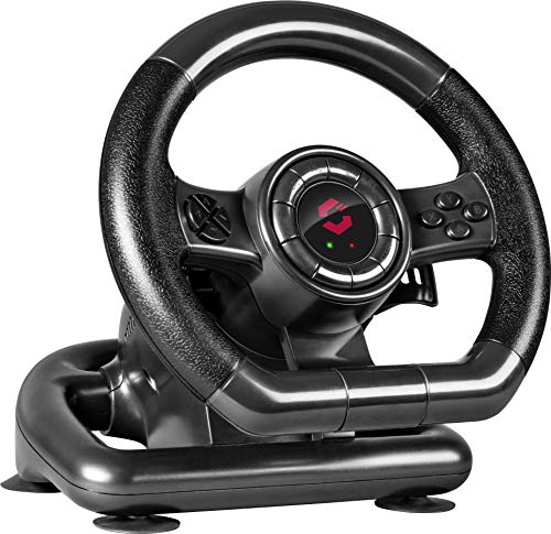 SpeedLink - Volante De Carreras SL650300BK, Color Negro (PC)