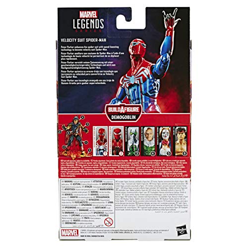 Spiderman- Traje Velocidad Legends Figura Slater (Hasbro E81215X0)