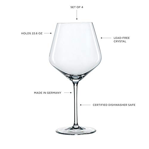 Spiegelau Copa de Vino, 4 x 640 ml