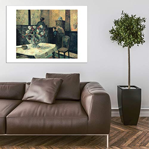 Spiffing Prints Paul Gauguin - Interieur du peintre Paris Rue Carcel - Large - Matte - Framed