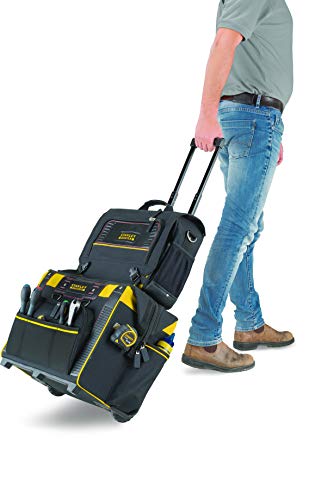 STANLEY FATMAX FMST1-80148 - Bolsa rígida con ruedas para herramientas, 44 x 25 x 44 cm