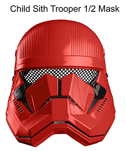 Star Wars IX- Máscara Stormtroopper Rojo episodio 9 (Rubies 201051)