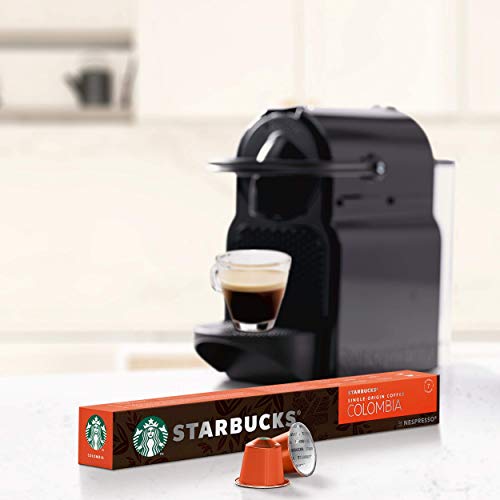 Starbucks BLONDE Espresso Roast de NESPRESSO Cápsulas de café de tostado suave, 8 x tubo de 10 unidades