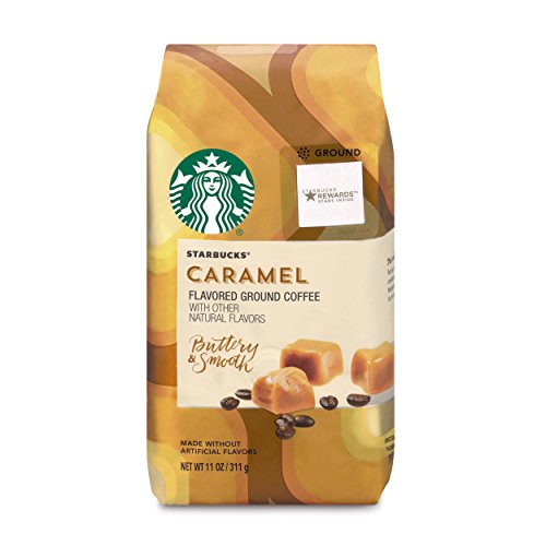 Starbucks - Café molido con sabor a caramelo, 300 g (aprox.)