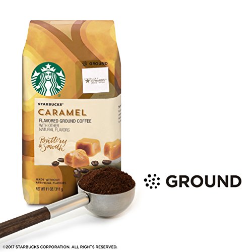 Starbucks - Café molido con sabor a caramelo, 300 g (aprox.)