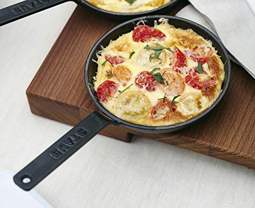 STAUB Mini Frying Pan sartén, Hierro Fundido, Negro Mate, 12 cm