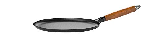 STAUB Sartén crepera, Hierro Fundido, Negro, 28 cm