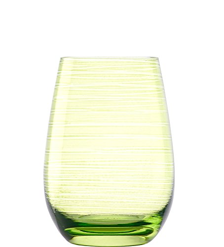 Stölzle Lausitz Twister - Vaso (465 ml), Color Verde