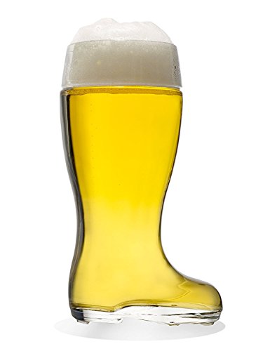 Stölzle-Oberglas 9735808047 Munich - Vaso de cerveza (1,25 L, con marca de llenado de 1 L, cristal), transparente