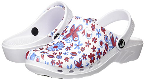 Suecos® Oden Midsummer - Zueco con diseño ergonómico y utraligero, (Multicolor 14), 39 EU