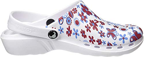 Suecos® Oden Midsummer - Zueco con diseño ergonómico y utraligero, (Multicolor 14), 39 EU