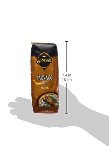 Sundari Arroz Salvaje 500G - [Pack De 8] - Total 4 Kg