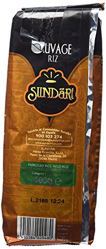 Sundari Arroz Salvaje 500G - [Pack De 8] - Total 4 Kg