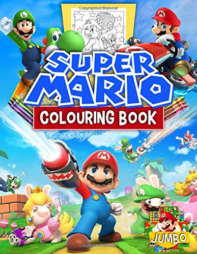 Super Mario Colouring Book: Mario Brothers Colouring Book With Exclusive Unofficial Images