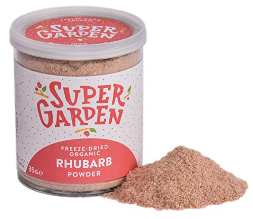 Supergarden Super Polvo liofilizado (Polvo de Ruibarbo Orgánico)