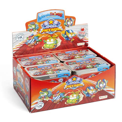 SuperThings Secret Spies-Lata de Patrulla de Velocidad (Magic Box PSTSD48TIN20)