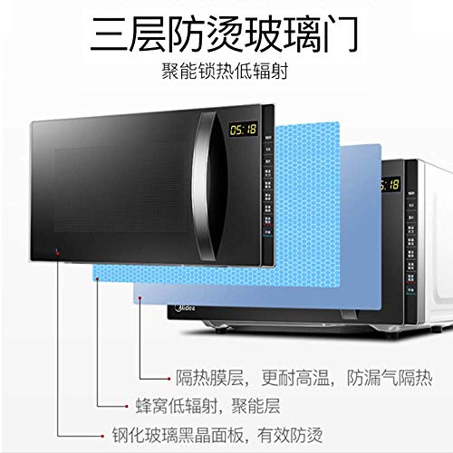 SUQIAOQIAO Horno microondas Micro cocción de Todo-en-uno Inicio microondas Horno de Aire de Dos-en-uno Horno eléctrico de electrodomésticos