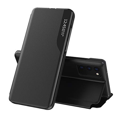 Sweau - Funda de piel con tapa para Samsung Galaxy S20 (función atril)