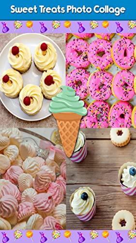 Sweet Treats Photo Collage