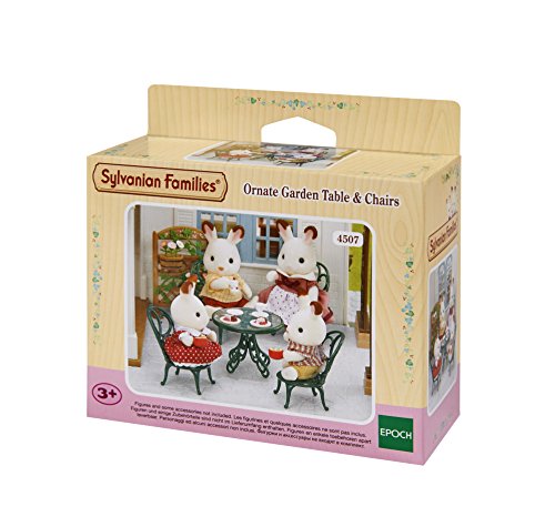 Sylvanian Families - 4507 - Set mesa y sillas de jardín