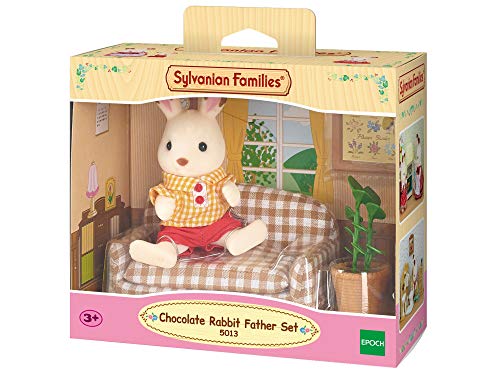 Sylvanian Families - 5013 - Set de sofá Frasier Conejo Chocolate