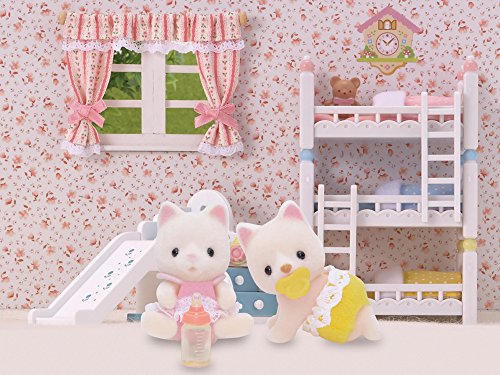 Sylvanian Families - 5082 - Silk Cat Twins Mini muñecas y Accesorios