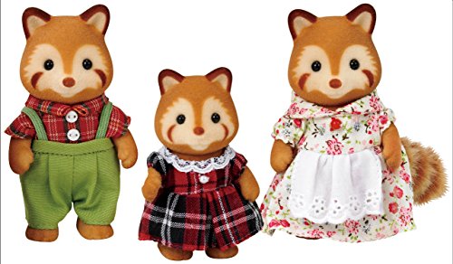 Sylvanian Families - 5215 - Familia Panda Rojo