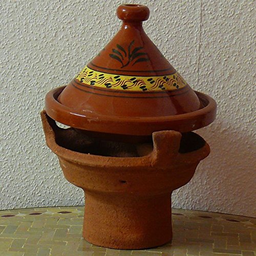 tagine marroquí parrilla Stövchen carbón Majmar Ø 35 cm