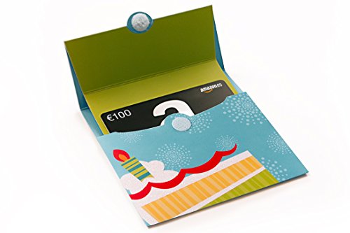 Tarjeta Regalo Amazon.es - €100 (Tarjeta Desplegable Cumpleaños)