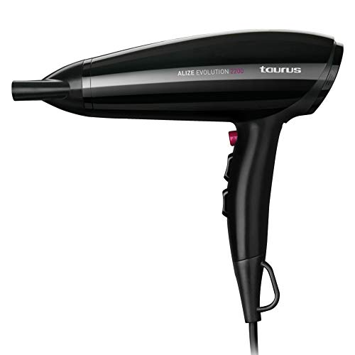 Taurus Alize Evolution - Secador de pelo, 2200 W, Negro