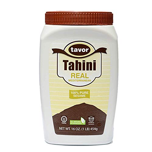 Tavor Tahini – 454 gr – Pasta de sésamo con origen de Humera: apto para veganos, sin gluten, sin nueces y kosher (1 Pack)